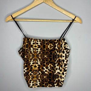 Velvet Cheetah Top